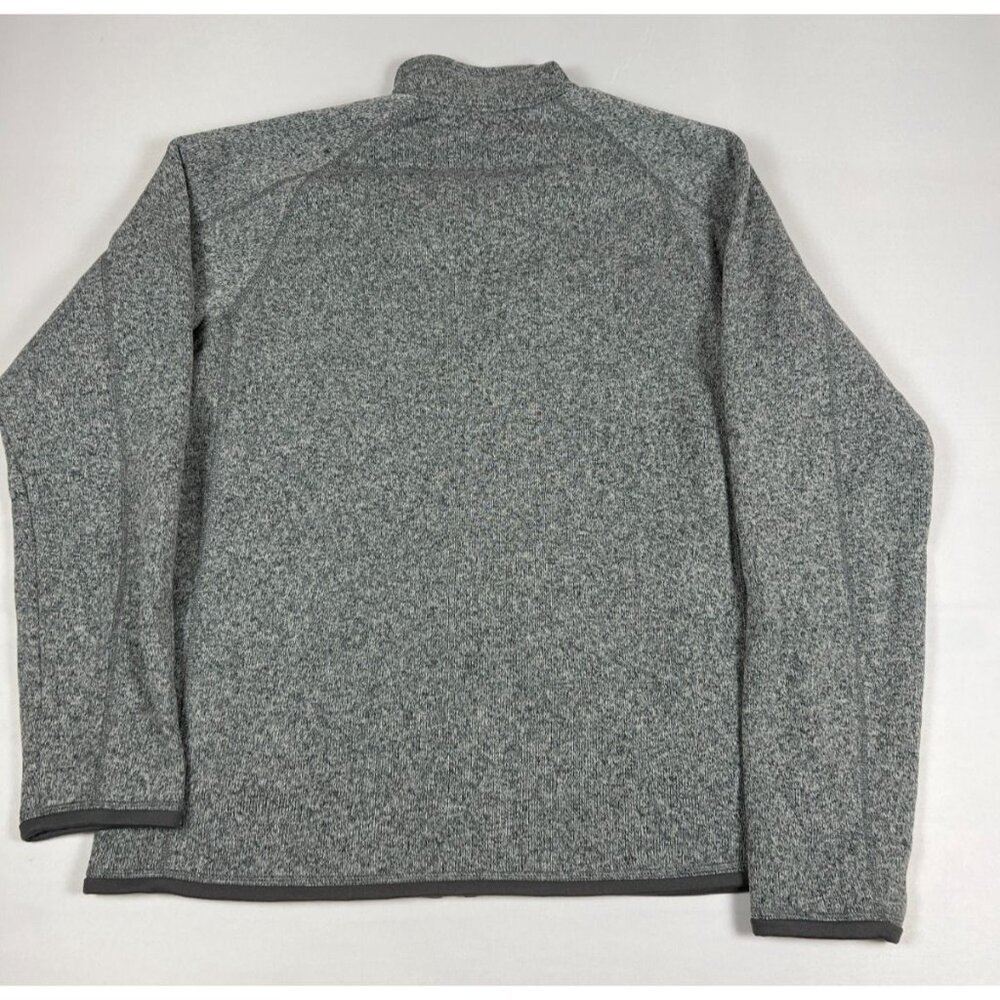 Patagonia Men Medium Gray Better Sweater Full-Zip Knit Fleece Jacket - Picture 2 of 6